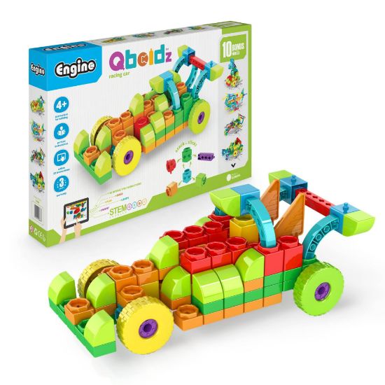 Picture of QBOIDZ "racing car" with 10 bonus models