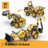 Picture of CREATIVE BUILDER BACKHOE LOADER MACHINERY SET