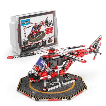 Picture of MEGA BUILDS: Dual motor Helicopter (in plustic tub with 3D iteractive instructions App)