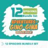 Picture of Junior Engineers: Wildlife Adventures, 12-episode bundle